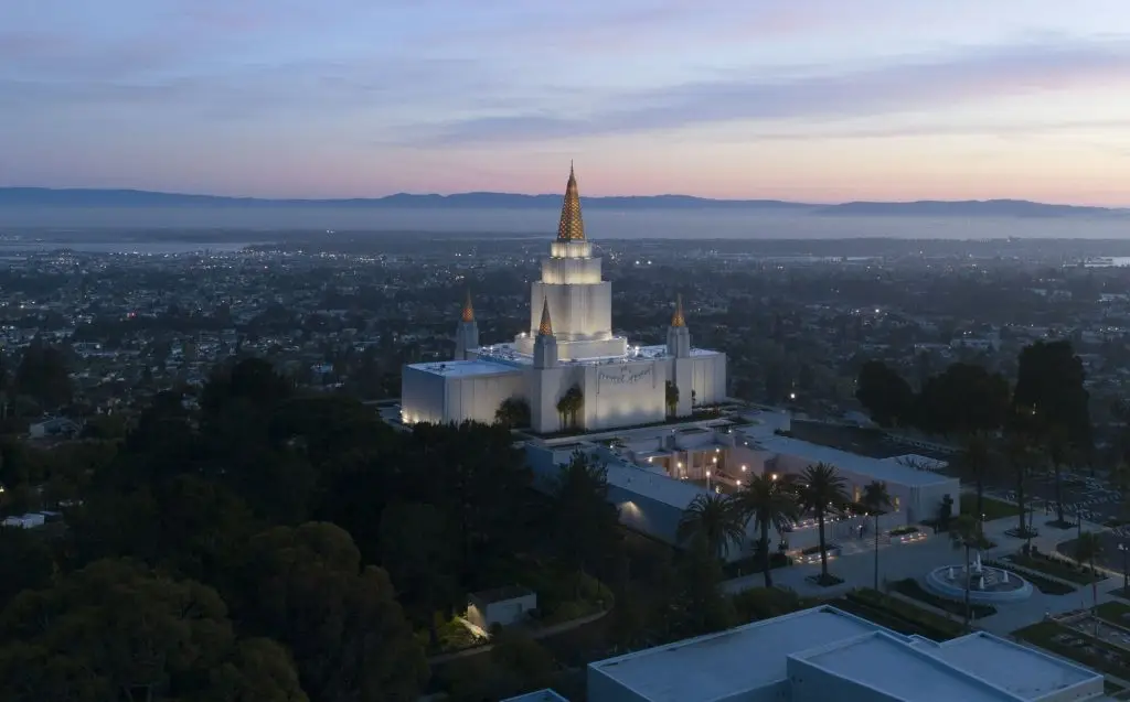 Temple Hill at dusk