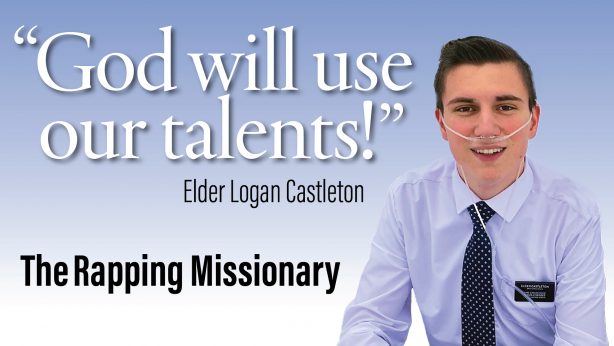 El devocional “Misionero rapero” con el élder Logan Castleton