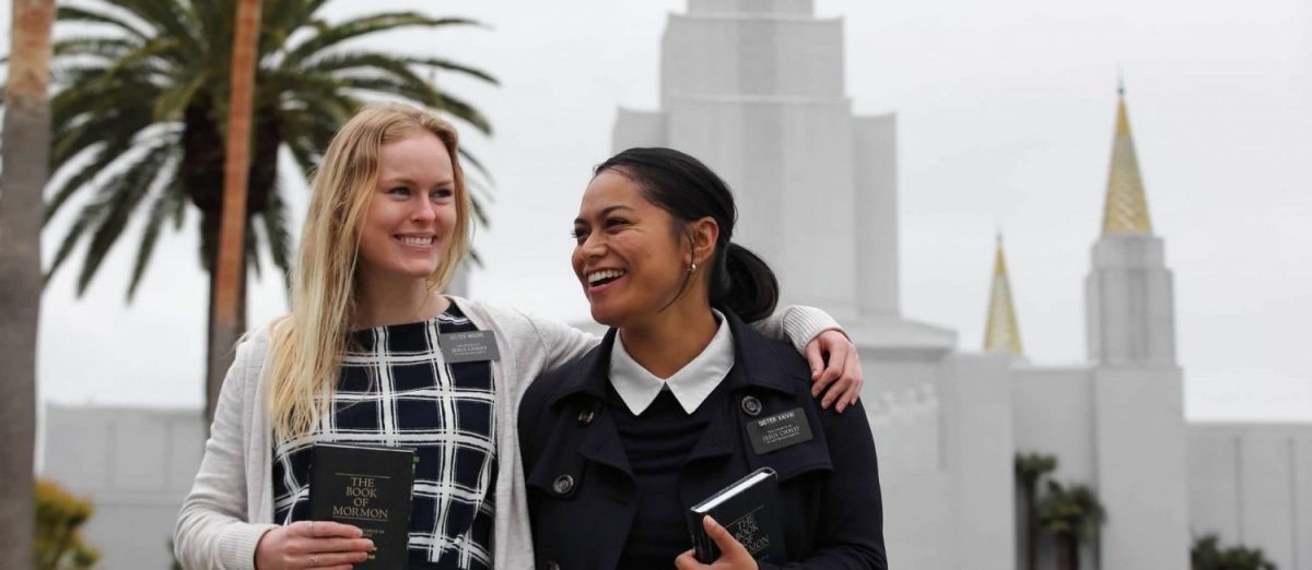 Oakland Temple Sister Missionaries